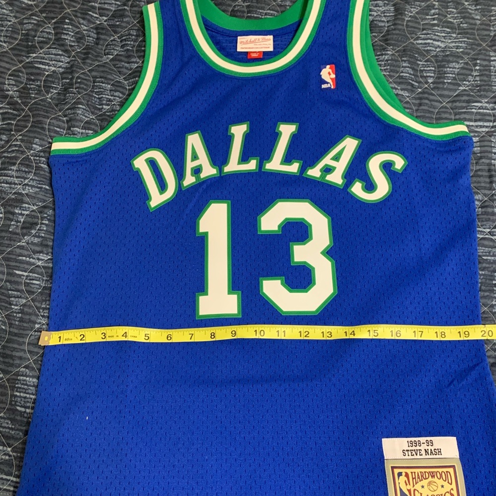 Mitchell & Ness Dallas Mavericks STEVE NASH #13 jersey AUTHENTIC